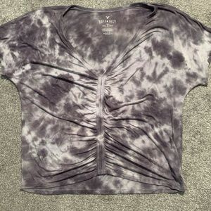 American Eagle Cropped Tee